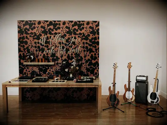 music-inspired dessert table