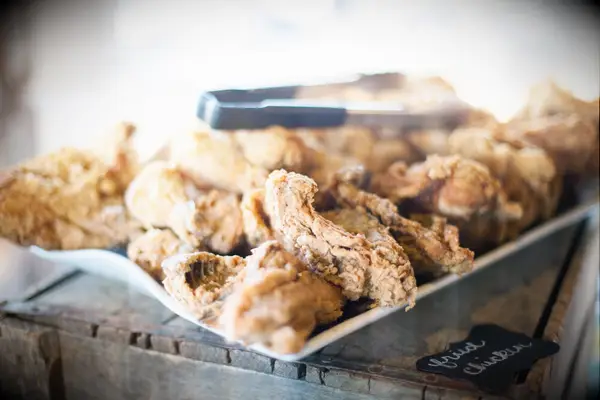 Fried chicken for your wedding reception food ideas