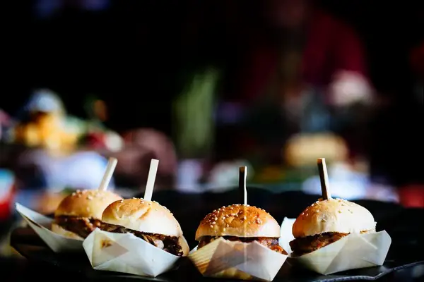 Slider Assortment wedding buffet idea