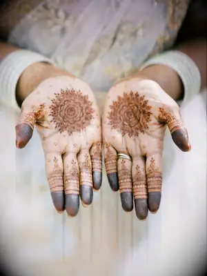 mandala henna wedding inspiration