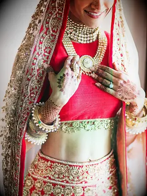 Bridal henna tattoos by Our Labor of Love