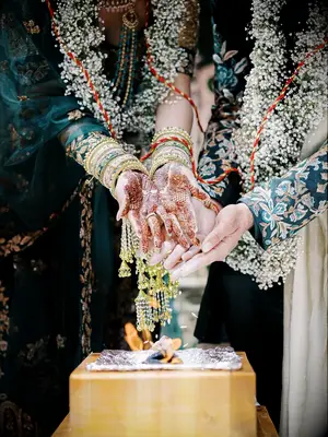 Traditional palm wedding henna inspo