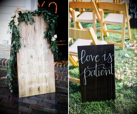 Inspirational wedding quote ideas