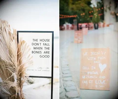 Unique wedding quote ideas