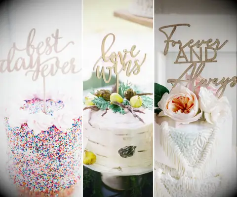 Cake wedding quote ideas