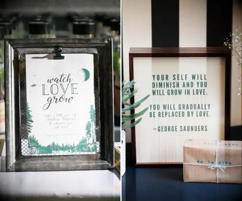 Wedding flower quote ideas