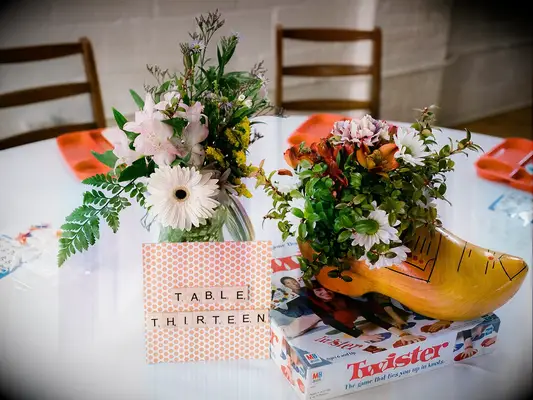 Twister wedding game