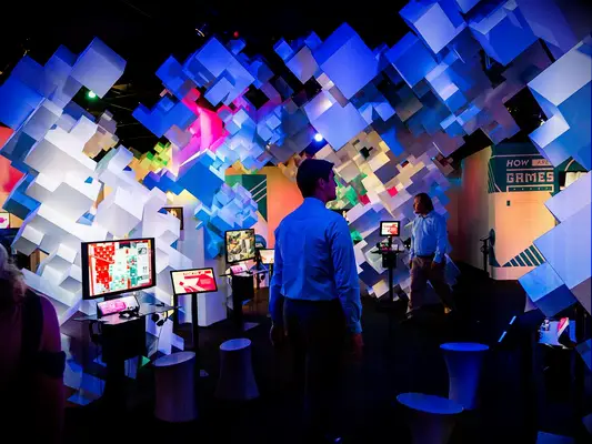 Video games at wedding