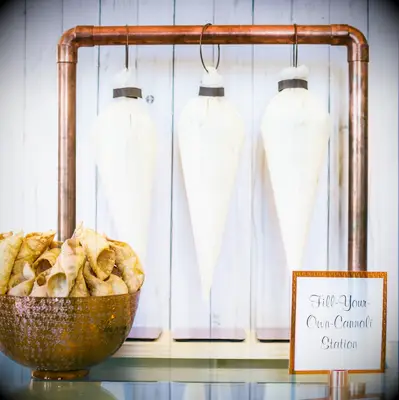 Wedding food station trend