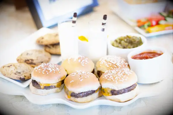 Elevated late-night snacks wedding food trend