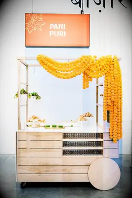 Authentic street food wedding food trend