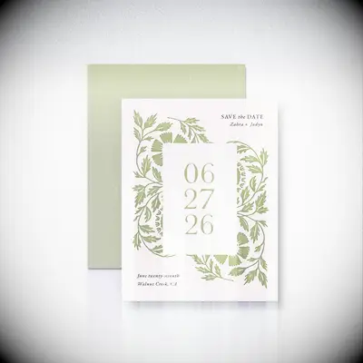 Petite save-the-date idea