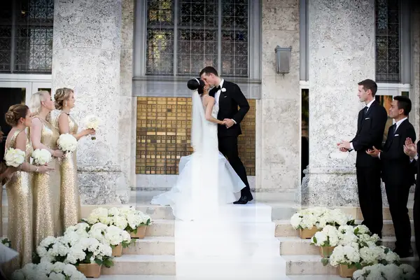 Hydrangea Wedding Aisle