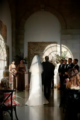 Simple Art Museum Wedding Ceremony