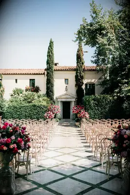 Garden Wedding Ceremony at a Private Estate