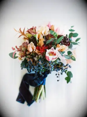 Bouquet with berries
