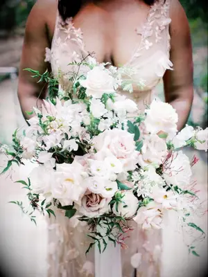 Blush wedding bouquet