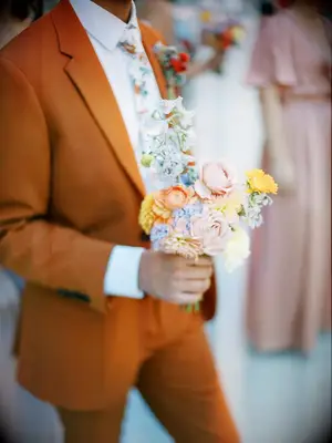 Bridesman Bouquet Wedding Idea