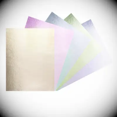Metallic Foil Cardstock for paper bow