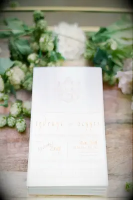 Indian wedding program