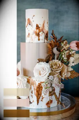 Muted neutrals fall wedding colors
