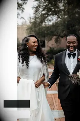 Black and white fall wedding colors