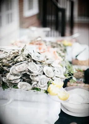 Raw oyster bar