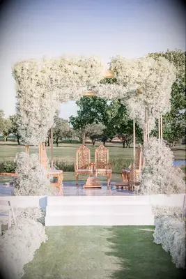 Mandap at Indian wedding