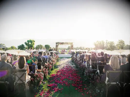 Indian wedding ceremony outdoors