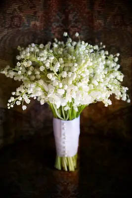 All-White Lily of the Valley Bouquet