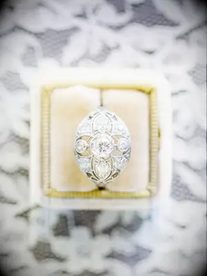 Vintage Art Deco Engagement Ring