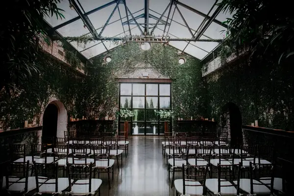 Intimate Rustic Ceremony at The Foundry