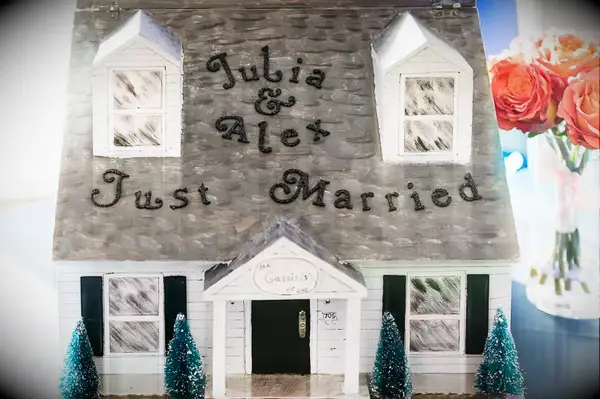 Whimsical House-Inspired Card Box