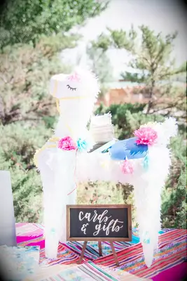 Festive Piñata Card Box for Wedding
