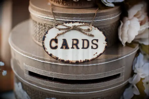 Rustic Wedding Card Box