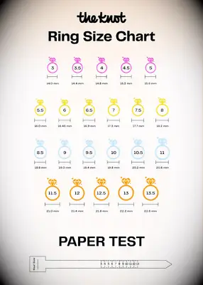 Cómo medir fácilmente el tamaño de su anillo en casa con nuestro tablero de tamaño de anillo personalizado
