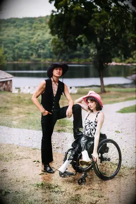 Western-themed engagement photoshoot ideas