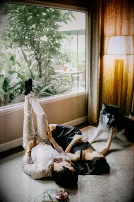 Doggie engagement photo ideas