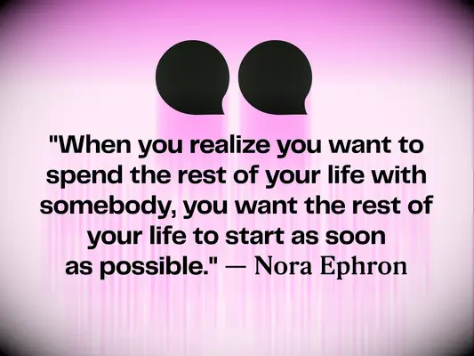 Romantic proposal quote