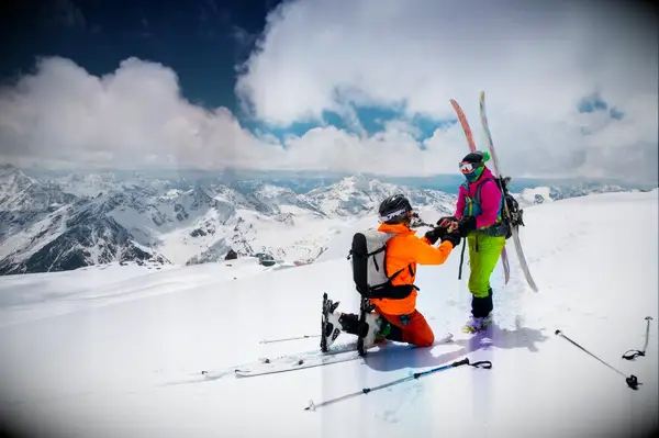 Idées de proposition d'hiver romantique qui disent «je t'aime beaucoup de neige»