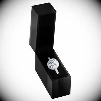 Slim Engagement Ring Box