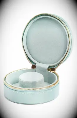 Zippered Ring Box