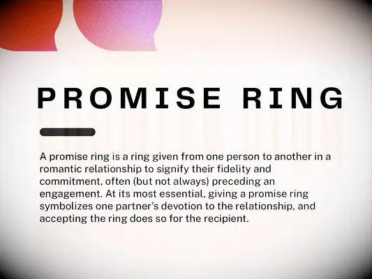 ¿Qué es un anillo de promesa? Verdadero significado y objetivo