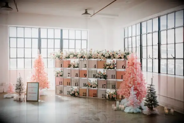 Advent calendar wedding proposal