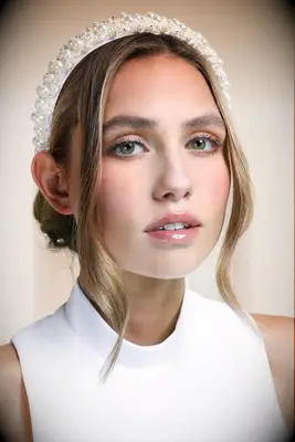 Pearl studded headband