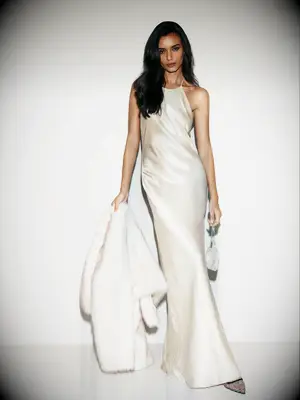 Reformation silk wedding afterparty dress