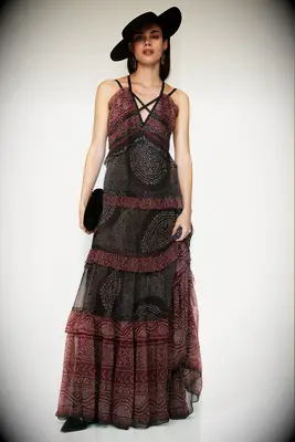 Ulla Johnson mountain wedding guest dress