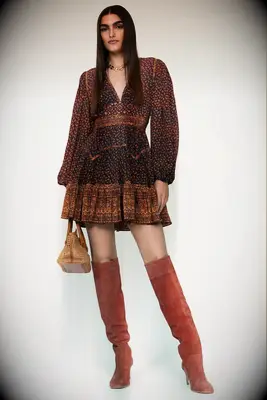 Ulla Johnson mountain wedding guest dress