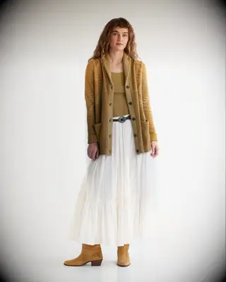 Pendelton cardigan mountain wedding guest attire