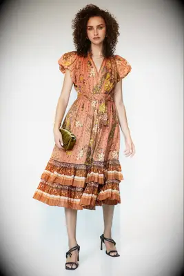 Ulla Johnson mountain wedding guest dress